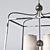 Modern Charleston Chandelier: Elegant Illumination 3D model small image 3