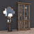 Vintage Style Wardrobe Showcase "Jordan Cabinet 3D model small image 1