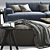 Elegant Poliform Soho Corner Sofa 3D model small image 2