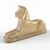 Ancient Egyptian Sphinx Statue 3D model small image 2