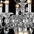 Elegant Schon Osgona Pendant Chandelier 3D model small image 2