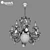 Elegant Schon Osgona Pendant Chandelier 3D model small image 3