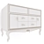 Elegant White Nightstand 3D model small image 2