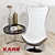 Kare Atrio Deluxe: Luxurious Comfort in One Chair 3D model small image 2