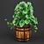  Barrel Bush Cucumber 3D model small image 2