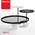 Cassina 194 9 Service Tables: Versatile & Stylish 3D model small image 2