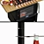 Weekend BBQ Grill: Perfect for Grilling & Chillaxing 3D model small image 2