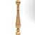 Elegant Wood Baluster 3D model small image 3