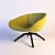 Leather Charm Thermo Chair 3D model small image 1