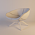 Leather Charm Thermo Chair 3D model small image 2