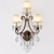 Glamorous Adrianna Triple Sconce 3D model small image 1