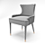 Stylish Gardiner Dining Chair 3D model small image 3