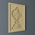 Elegant Islamic Decor: 40x62cm 3D model small image 2