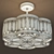 Elegant Crystal Chandelier with 6 Lights 3D model small image 3