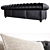 Luxury Chester Sofa Set 3D model small image 2