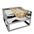 Modern Minimalist Coffee Table 3D model small image 1