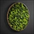 Moss Circle Panel: D800mm, UV Mapped 3D model small image 2