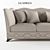 LuxDeco Eaton Sofa 3D model small image 2