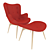 ErgoComfort Contour Chair 3D model small image 1