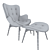 ErgoComfort Contour Chair 3D model small image 3