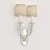 Elegant Chapman Horn Wall Sconce 3D model small image 1