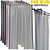 Elegant IKEA Curtain Set: MAYGULL, Matilda, REKKA 3D model small image 2