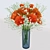 Floral Blend Mix: Vray Material 3D model small image 1