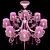 Luxury Swarovski Crystal Chandelier 3D model small image 2