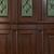 Wooden Panel Set with Leather Accents 3D model small image 2