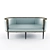 Elegant Classic Sofa: Traditional & Timeless 3D model small image 1