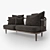 Modern and Chic Fly Sofa SC1 3D model small image 3