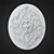 Rosette Bladed - 13: Exquisite Gypsum Decor 3D model small image 2