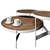 Modern 3-Piece Coffee Table Set 3D model small image 3