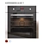 Kuppersberg AT 657 T Electric Oven 3D model small image 1