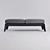 Sleek Steel Sofa 3D model small image 2