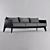 Elegant and Functional Sofa E8 3D model small image 1