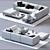 DITRE ITALIA St. Germain Corner Sofa: Elegant Comfort at Its Best 3D model small image 3