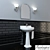 Elegant Burlington Edwardian Basin 3D model small image 1