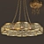 Diamante Crystal Chandelier 3D model small image 1