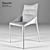 Sleek and Stylish Outline Chair 3D model small image 1