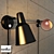 Industrial Black Wall Light Nordlux 3D model small image 2