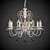 Classic Beauty Chandelier by Donolux 3D model small image 1