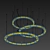 Copper Circular Pendant Light 3D model small image 3