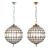 Elegant Moroccan-inspired Chandelier 3D model small image 2