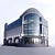 Modern Office Building in Chelyabinsk 3D model small image 1