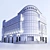 Modern Office Building in Chelyabinsk 3D model small image 3