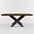 Elegant Dining Table | 187x80x75 3D model small image 1