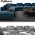 Title: Luxurious Poliform Dune Sofa Set 3D model small image 3