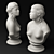 Elegant Woman Sculpture 3D model small image 3