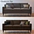 Stylish Garuda Sofa: Perfect Combination of Comfort and Elegance 3D model small image 1